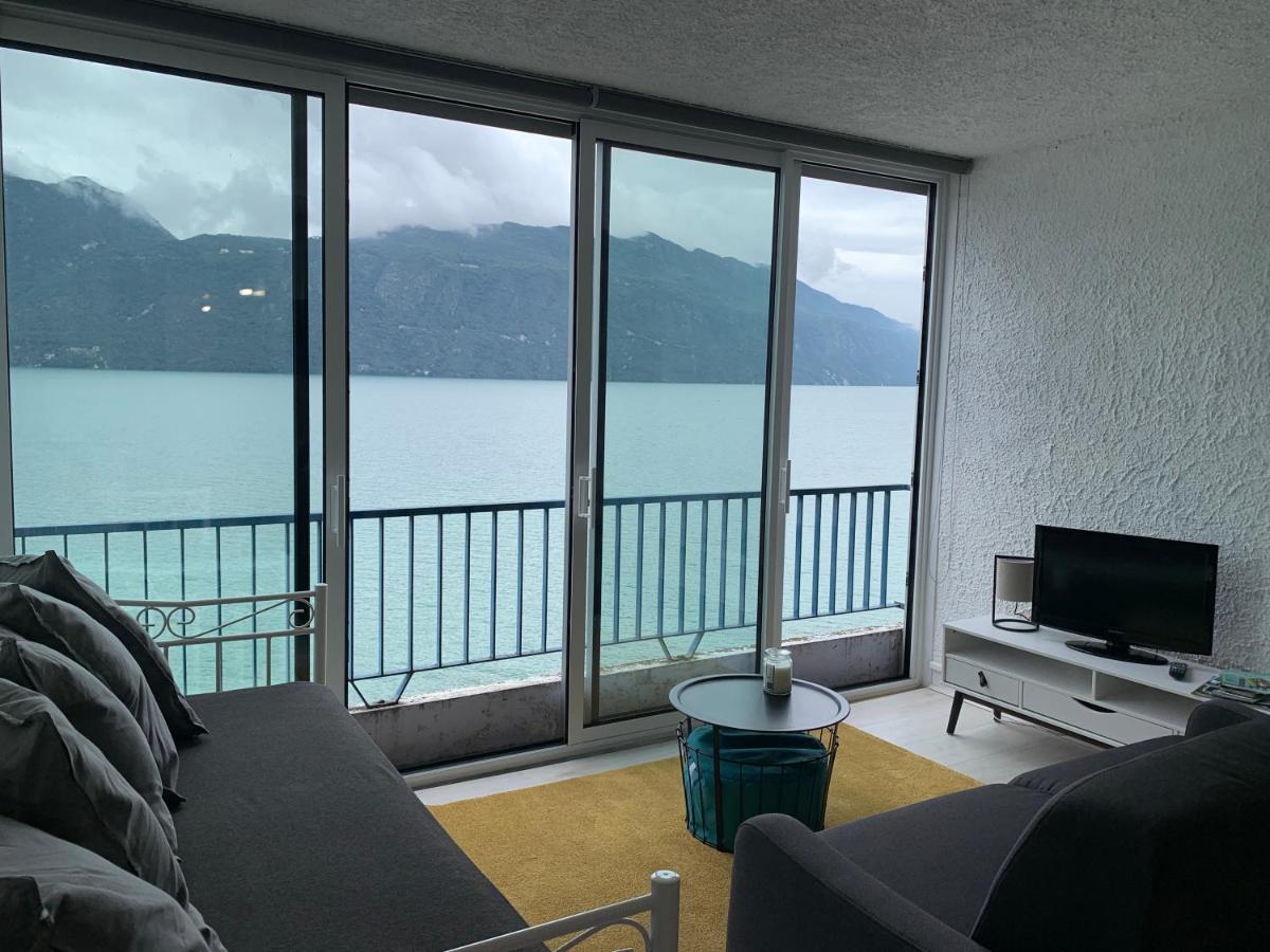 Le Lamartine, Vue Magnifique Face Au Lac Du Bourget إيكس ليه با المظهر الخارجي الصورة