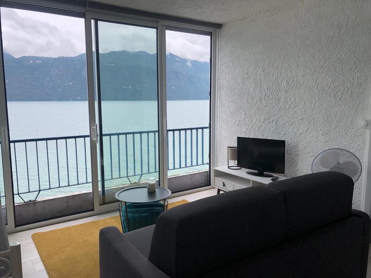 Le Lamartine, Vue Magnifique Face Au Lac Du Bourget إيكس ليه با المظهر الخارجي الصورة