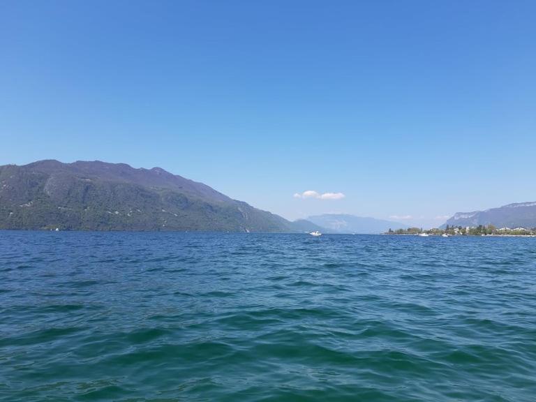 Le Lamartine, Vue Magnifique Face Au Lac Du Bourget إيكس ليه با المظهر الخارجي الصورة